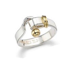 Tiffany’s 18k gold and 925 sterling silver Ring